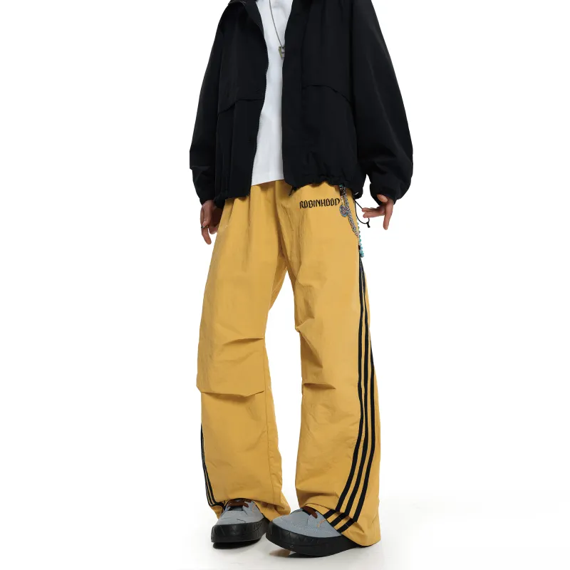 ROBINHOOD Casual Pants Unisex Yellow-4