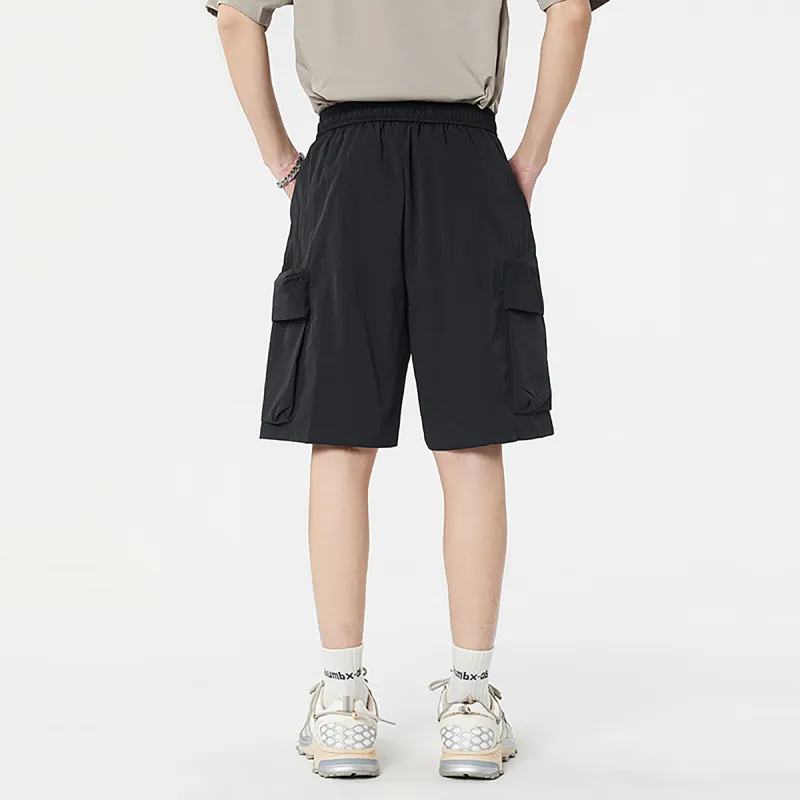ROBINHOOD Casual Shorts Unisex Orange-11