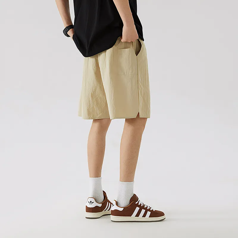 ROBINHOOD Casual Shorts Unisex Khaki-5