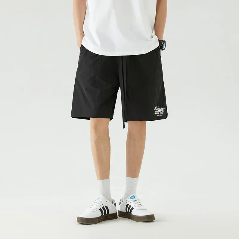 ROBINHOOD Casual Shorts Unisex Khaki-8