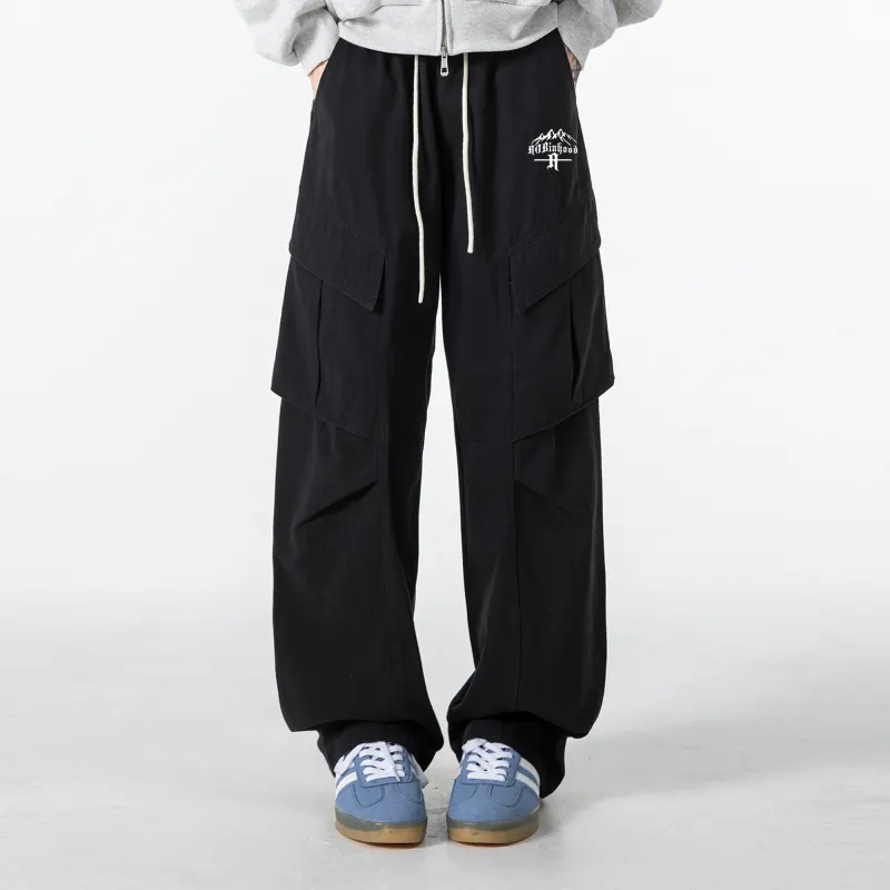 ROBINHOOD Casual Pants Unisex Khaki-14