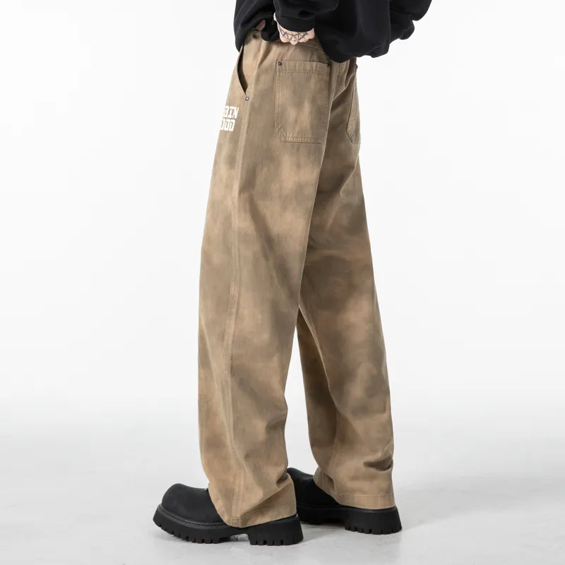 ROBINHOOD Casual Pants Unisex Khaki-4