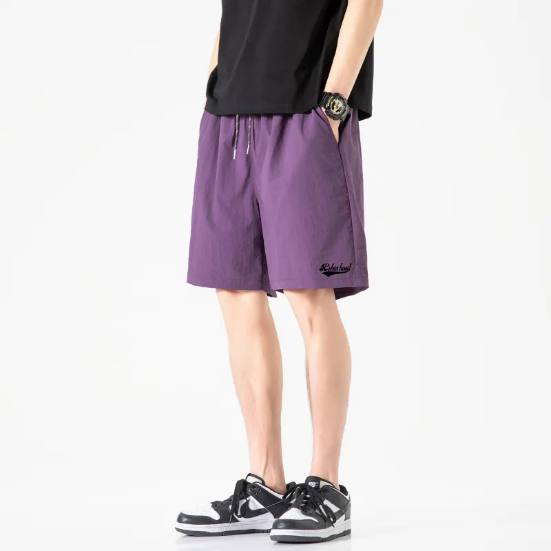 ROBINHOOD Casual Shorts Unisex Orange Yellow-21