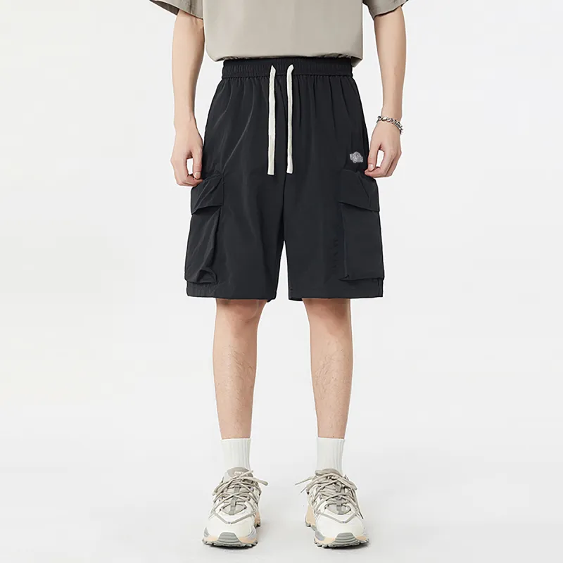 ROBINHOOD Casual Shorts Unisex Orange-9