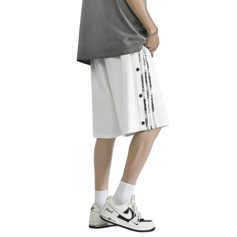ROBINHOOD Casual Shorts Unisex White-3