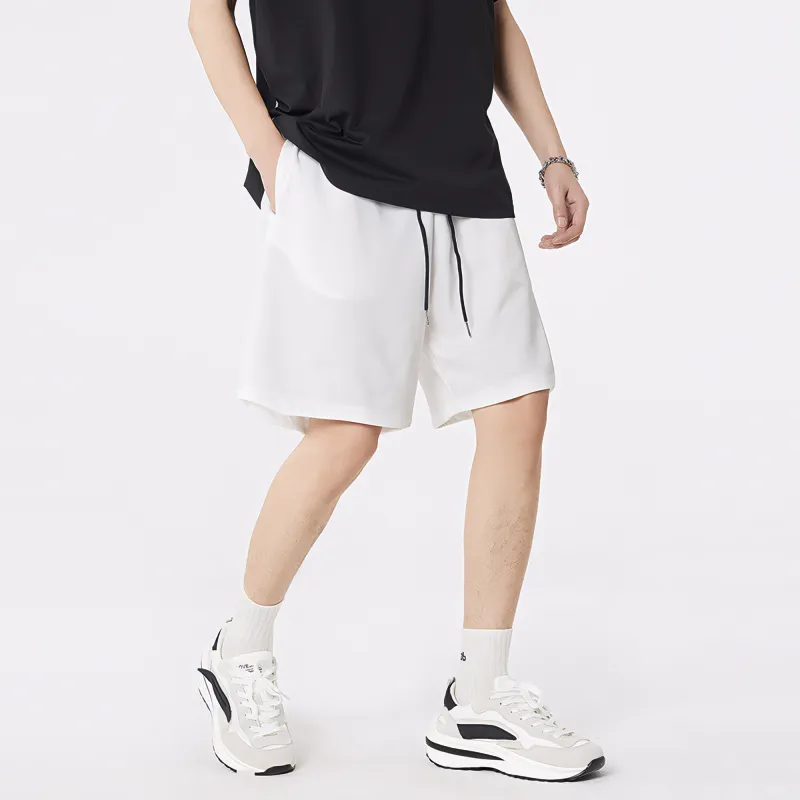 ROBINHOOD Casual Shorts Unisex White-3