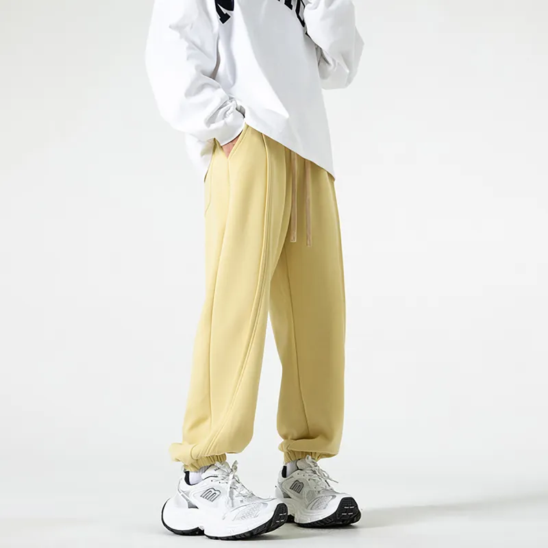 ROBINHOOD Casual Pants Unisex Orange Red-22
