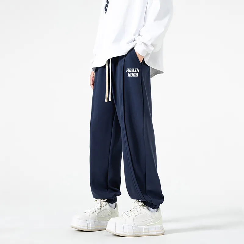 ROBINHOOD Casual Pants Unisex Orange Red-39