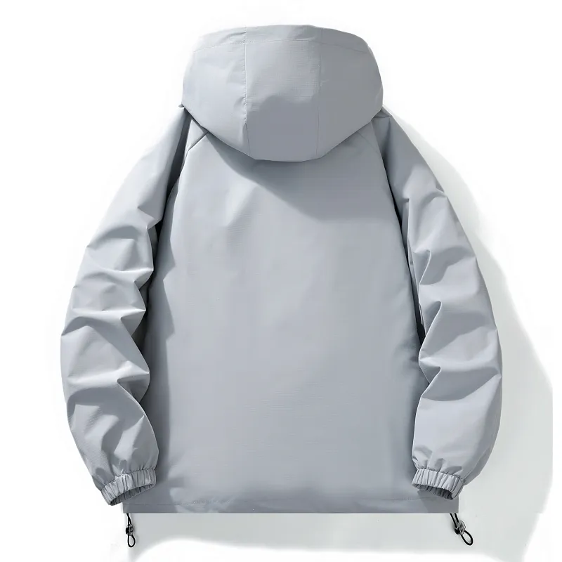 ROBINHOOD Jackets Coats Unisex Gray-1