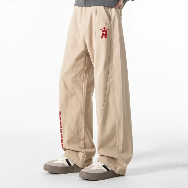 ROBINHOOD Casual Pants Unisex Black-8