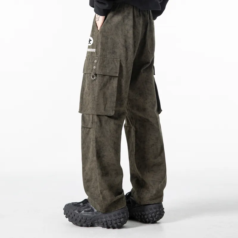 ROBINHOOD Casual Pants Unisex Khaki-10