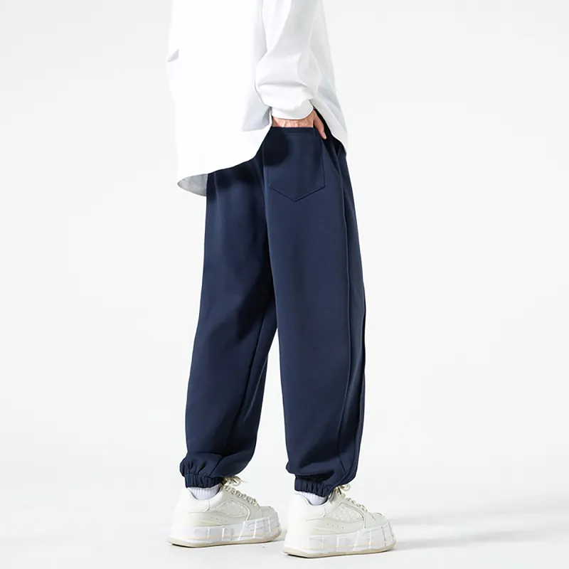 ROBINHOOD Casual Pants Unisex Orange Red-11