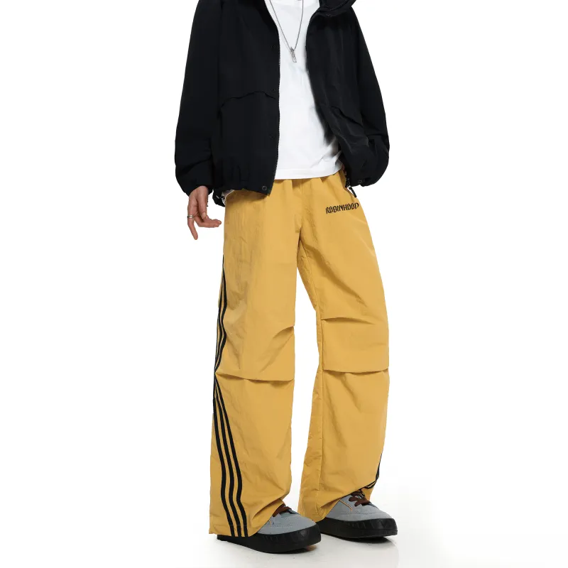 ROBINHOOD Casual Pants Unisex Yellow-3