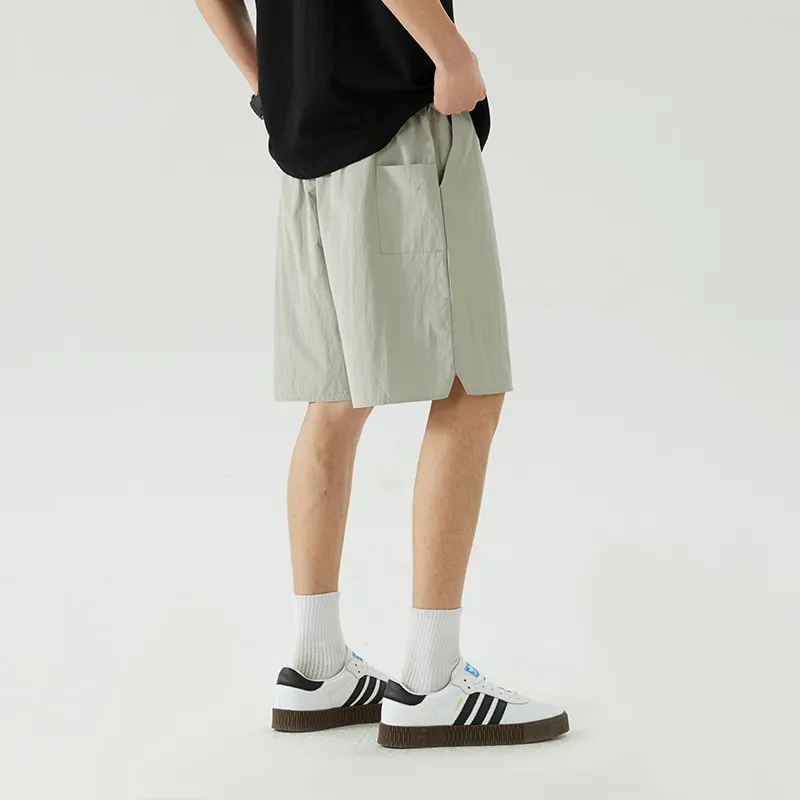 ROBINHOOD Casual Shorts Unisex Khaki-17