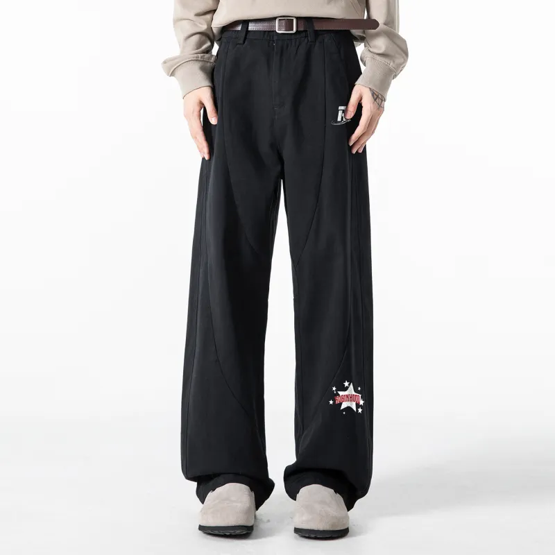 ROBINHOOD Casual Pants Unisex Khaki-13
