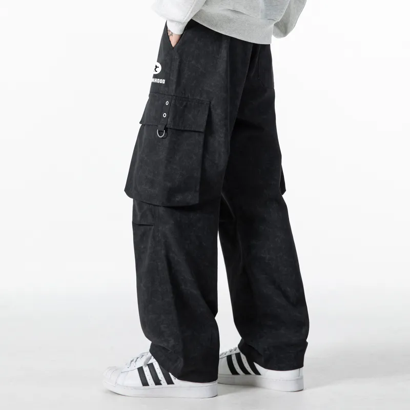 ROBINHOOD Casual Pants Unisex Khaki-16
