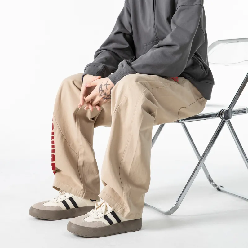 ROBINHOOD Casual Pants Unisex Black-11