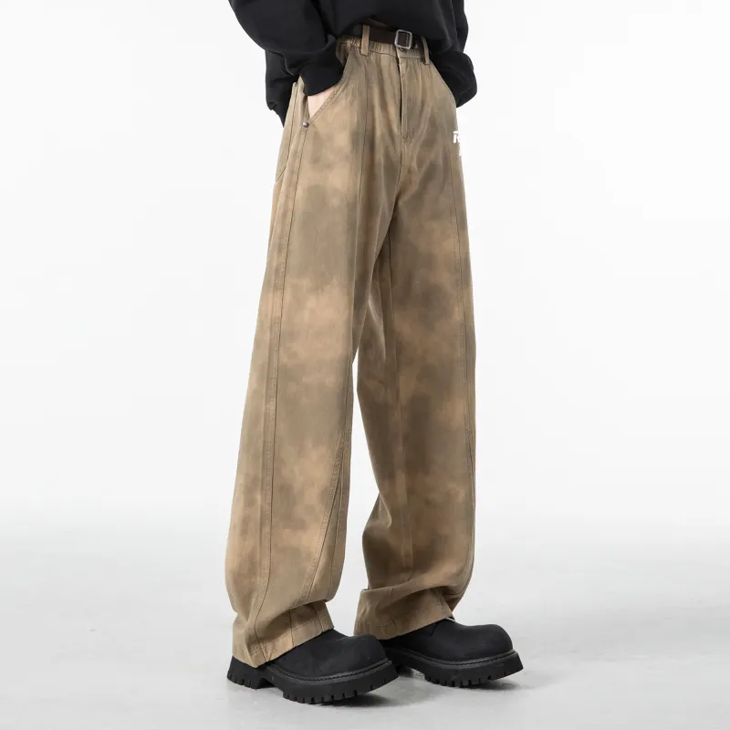 ROBINHOOD Casual Pants Unisex Khaki-5