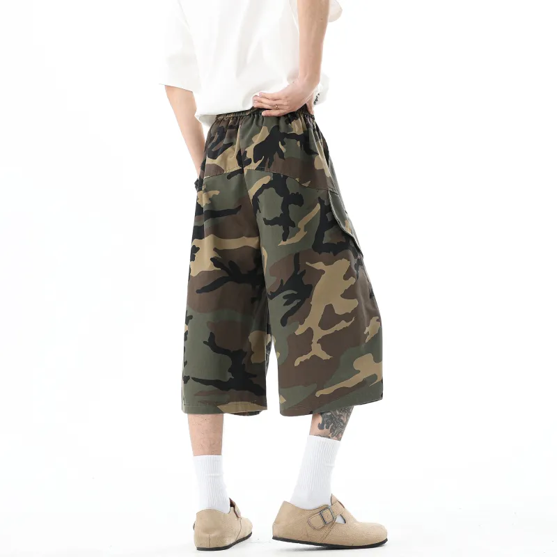 ROBINHOOD Casual Shorts Unisex Camouflage-4