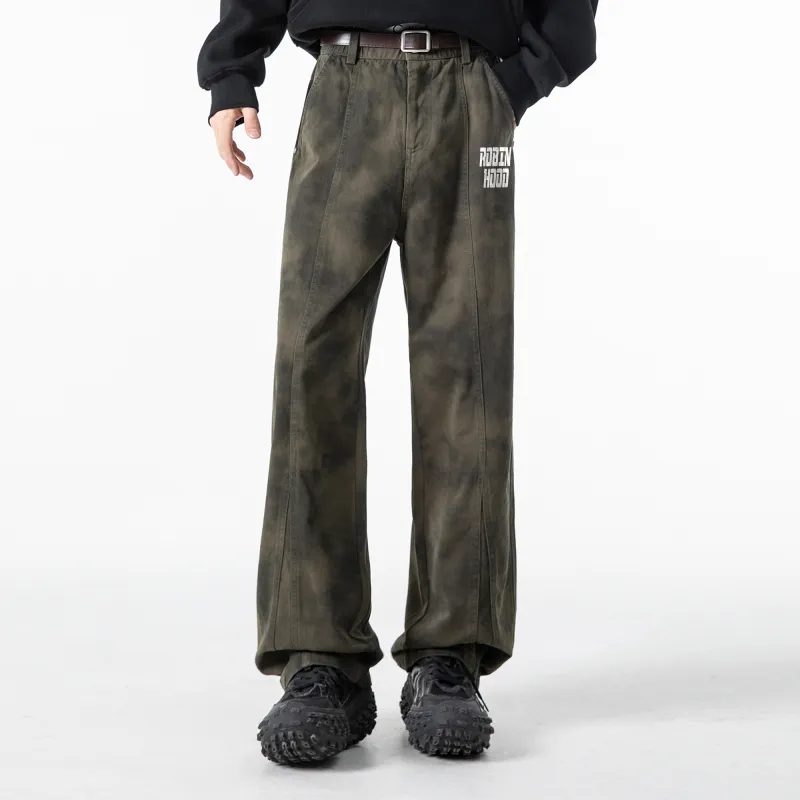 ROBINHOOD Casual Pants Unisex Khaki-8