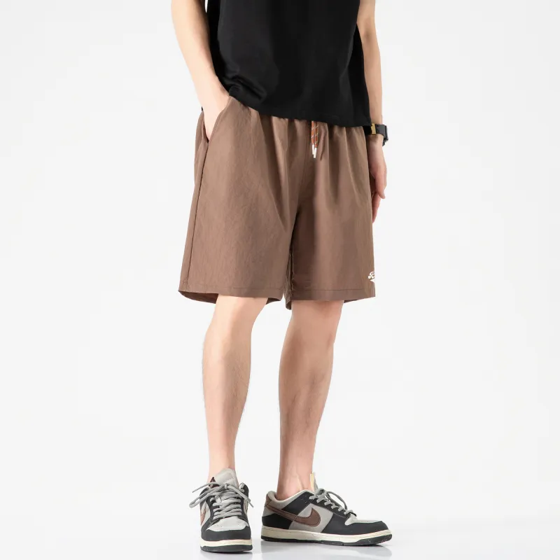 ROBINHOOD Casual Shorts Unisex Orange Yellow-40