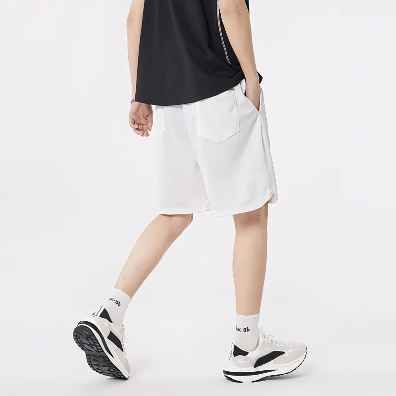 ROBINHOOD Casual Shorts Unisex White-5