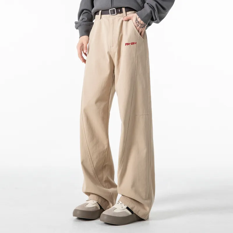 ROBINHOOD Casual Pants Unisex Khaki-2