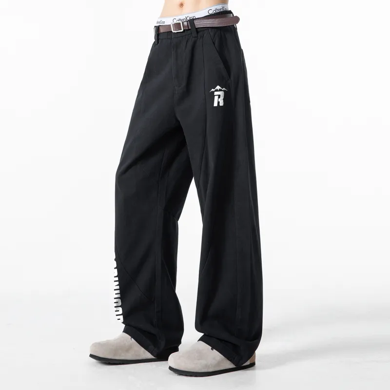 ROBINHOOD Casual Pants Unisex Black-2