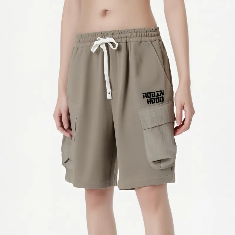 ROBINHOOD Casual Shorts Unisex Black-5