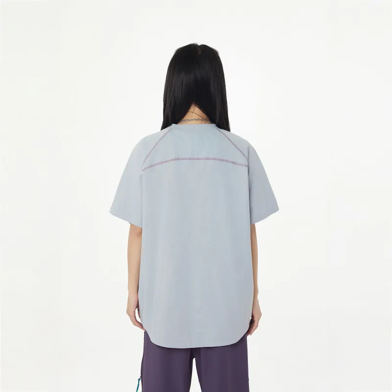 ROBINHOOD T-Shirt Unisex Ice Blue Gray-2