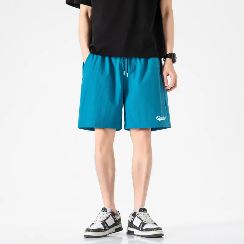 ROBINHOOD Casual Shorts Unisex Orange Yellow-32