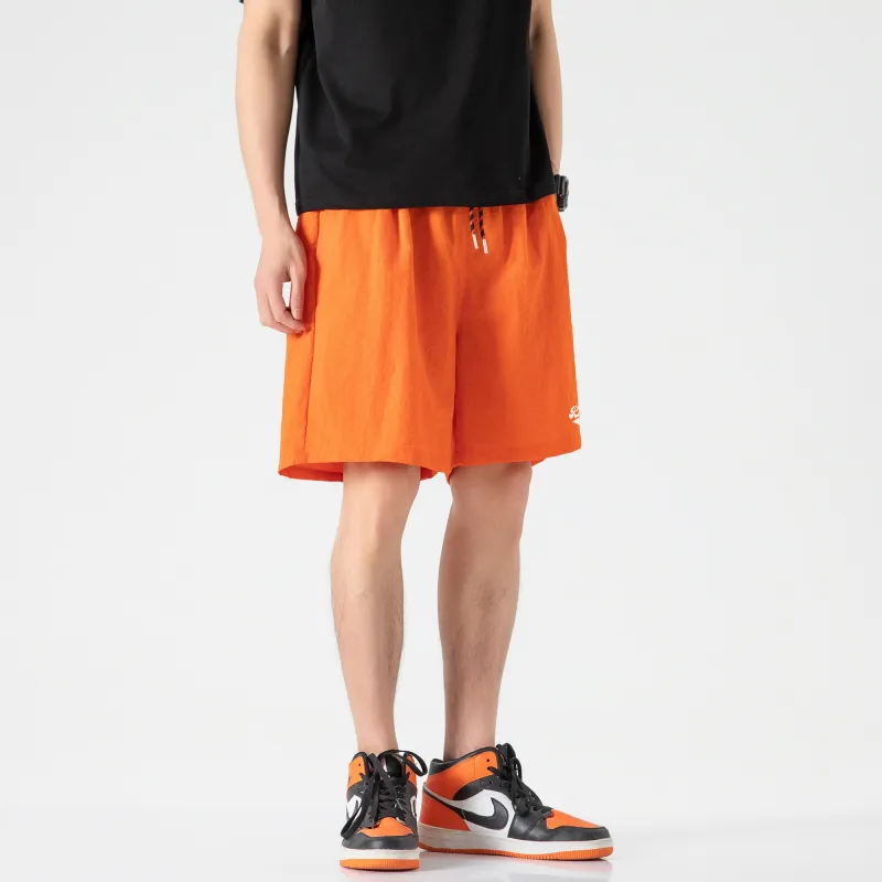 ROBINHOOD Casual Shorts Unisex Orange Yellow-4
