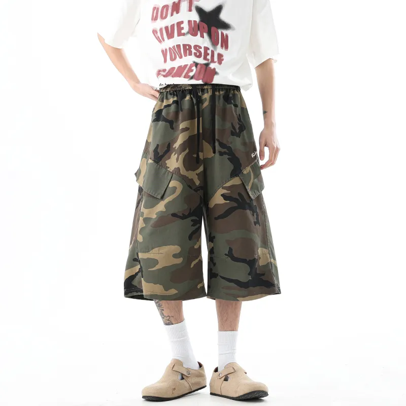 ROBINHOOD Casual Shorts Unisex Camouflage-2