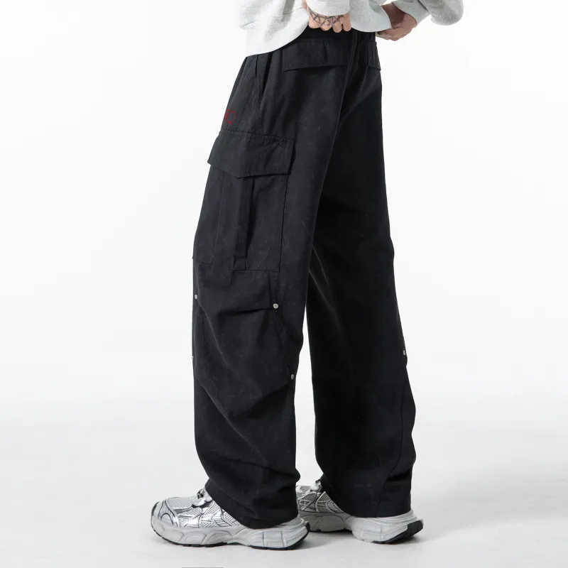 ROBINHOOD Casual Pants Unisex Khaki-16