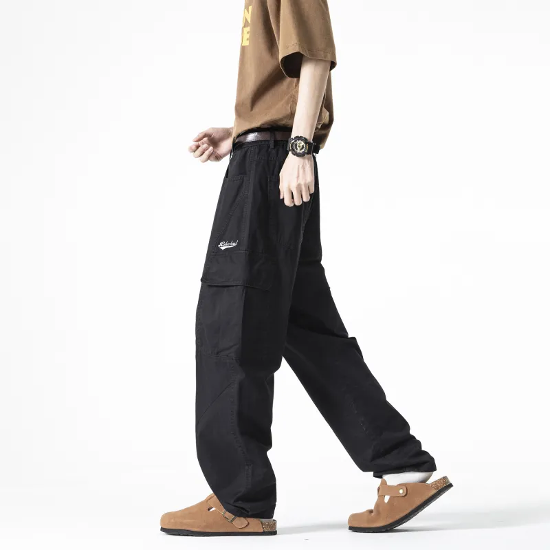 ROBINHOOD Casual Pants Unisex Khaki-16