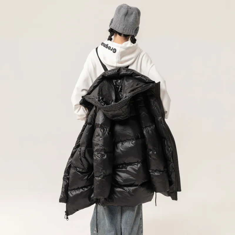 ROBINHOOD Down Jacket Unisex Black-3