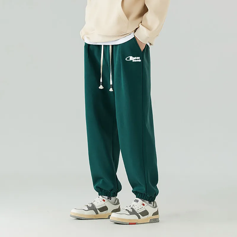 ROBINHOOD Casual Pants Unisex Black-21