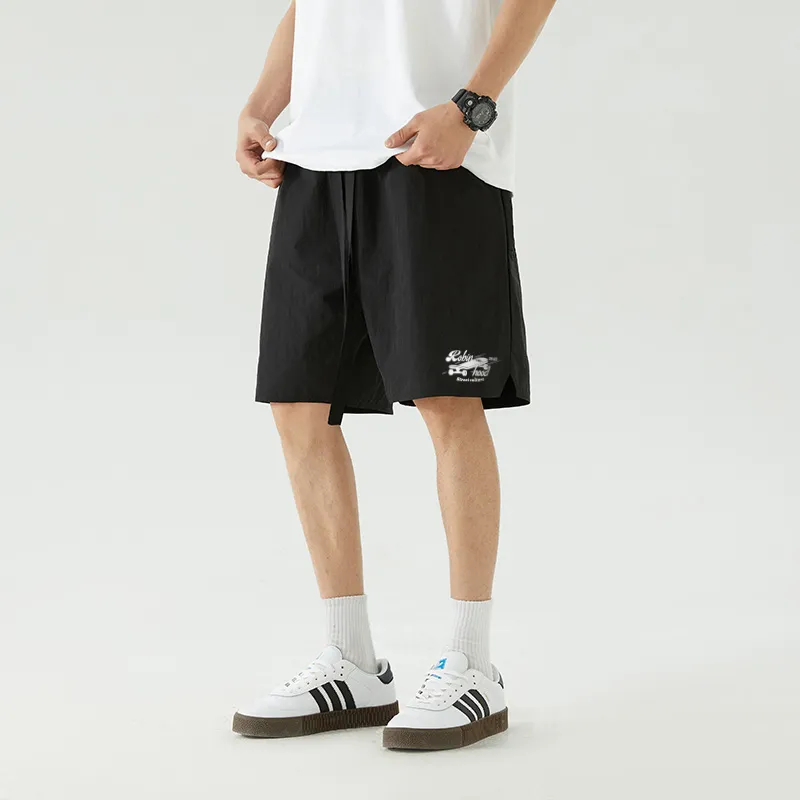 ROBINHOOD Casual Shorts Unisex Khaki-9