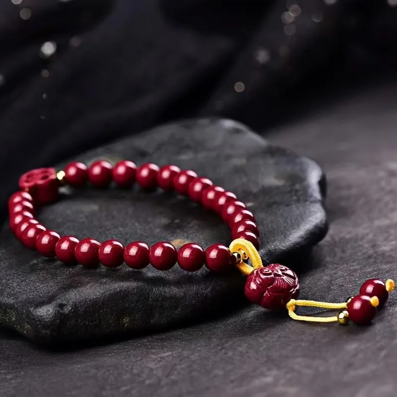Stone On The Line Cinnabar Bracelets Women's-3