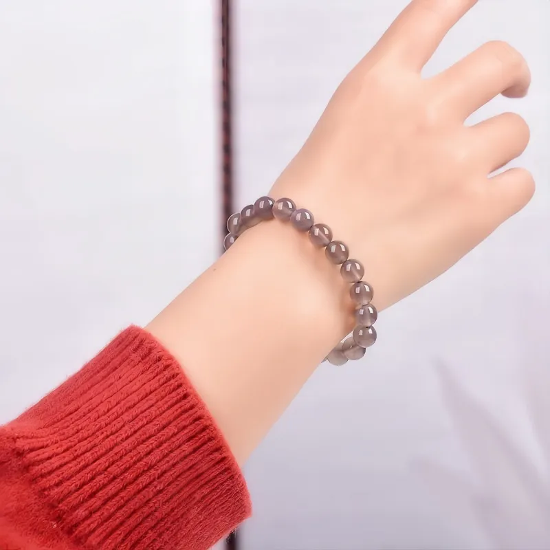 Stone On The Line Agate Bracelets Unisex-9