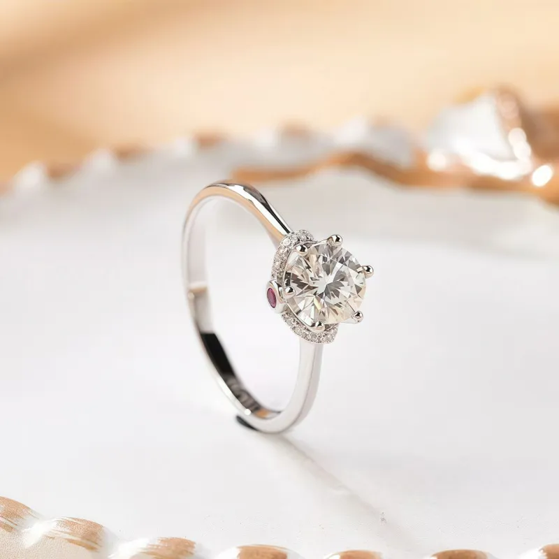 Stone On The Line 925 Sterling Silver Rings Women's-4