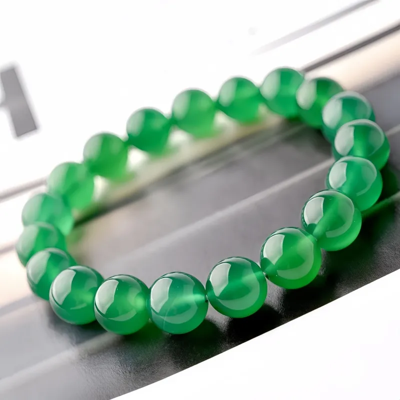 Stone On The Line Agate Bracelets Unisex-3