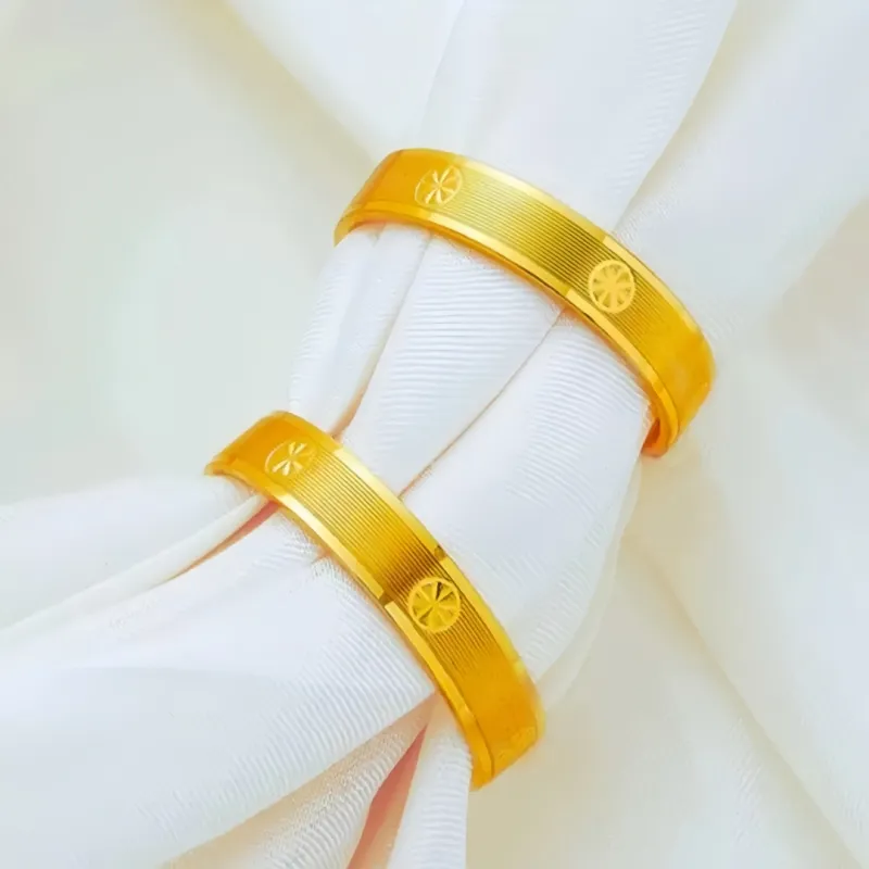 Stone On The Line Alloy Rings Unisex-1
