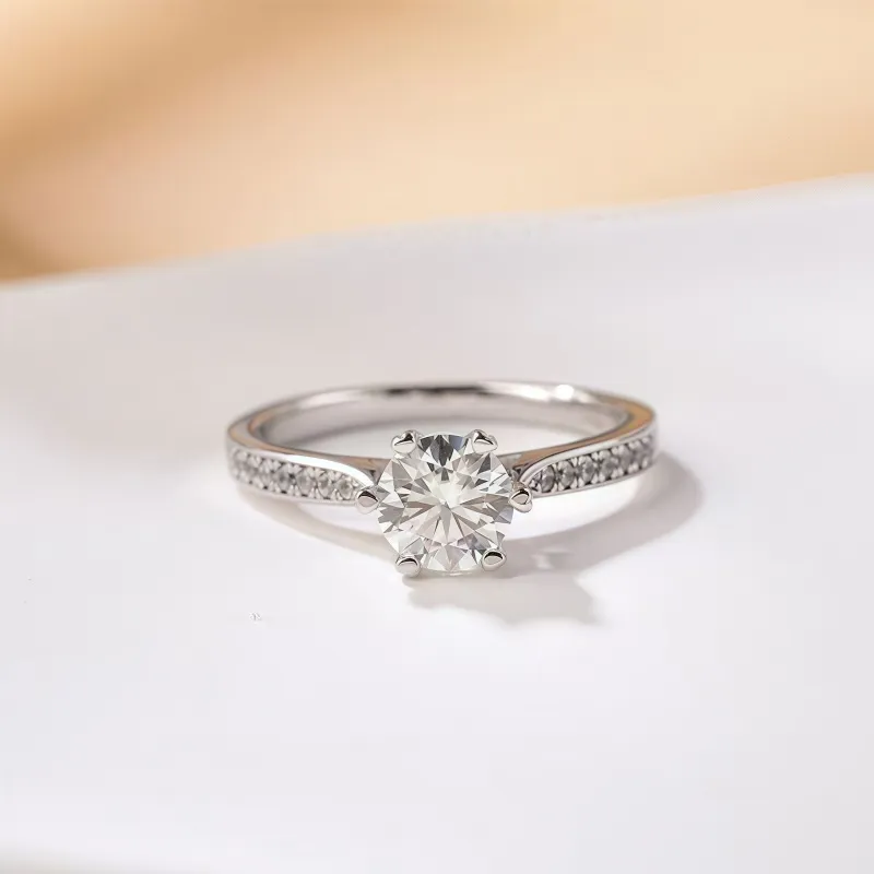 Stone On The Line S925 Silver Rings Women's-1