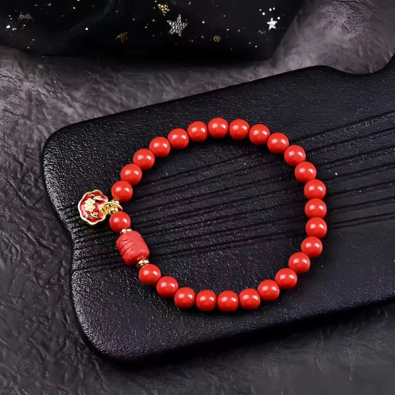 Stone On The Line Cinnabar Bracelets Women's-1