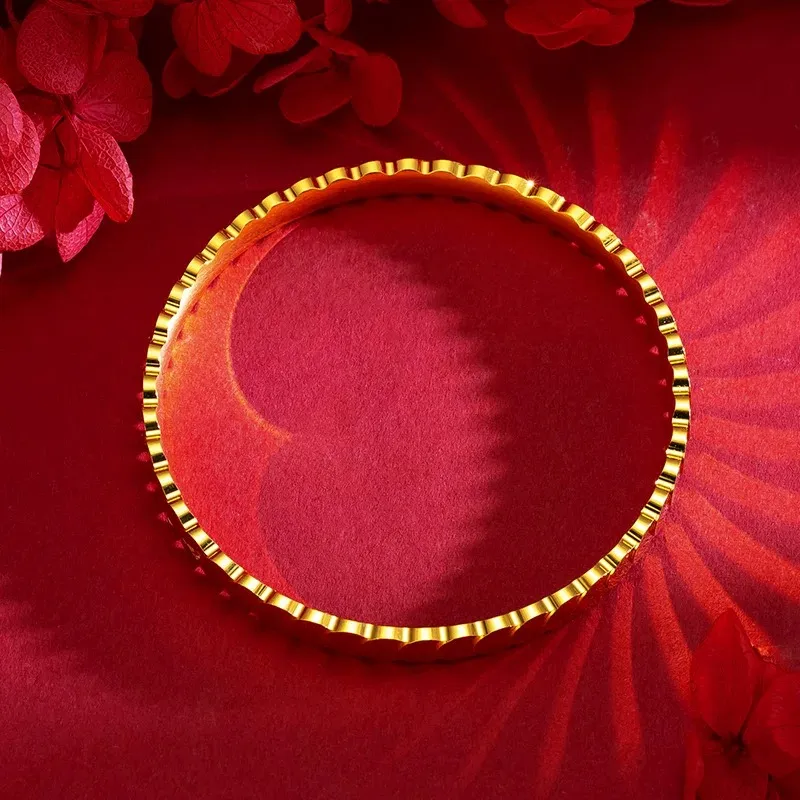 Stone On The Line Alloy Bangles Women's-4