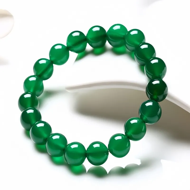 Stone On The Line Agate Bracelets Unisex-9