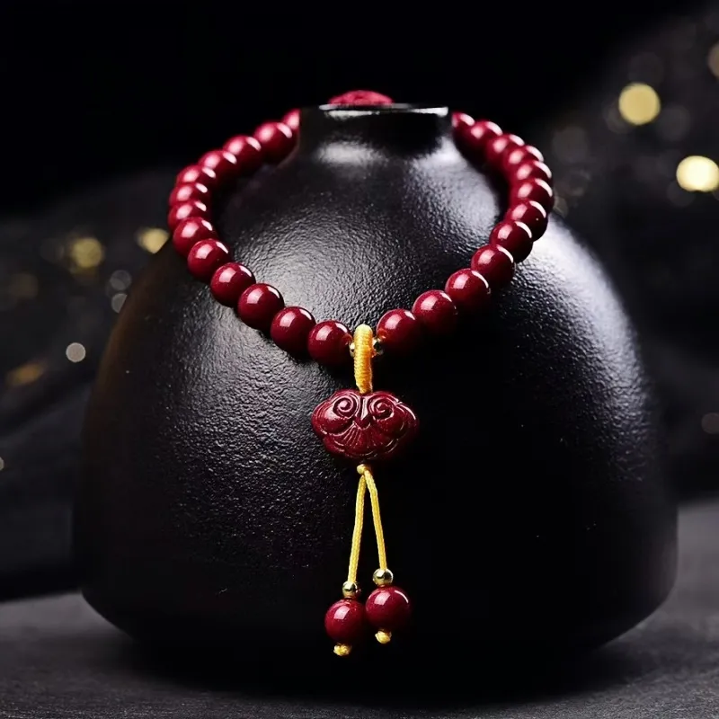 Stone On The Line Cinnabar Bracelets Women's-5