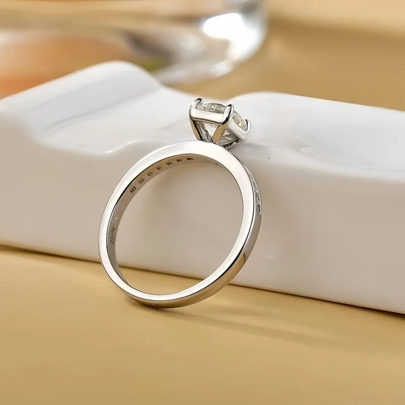Stone On The Line S925 Silver Rings Women's-4