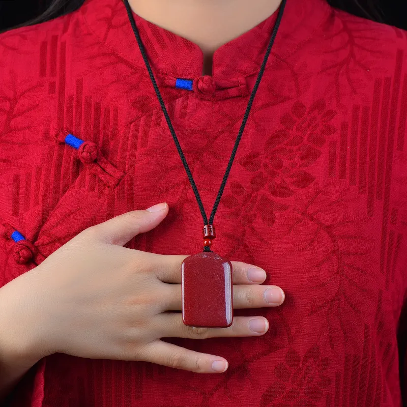 Stone On The Line Pendants Unisex-5